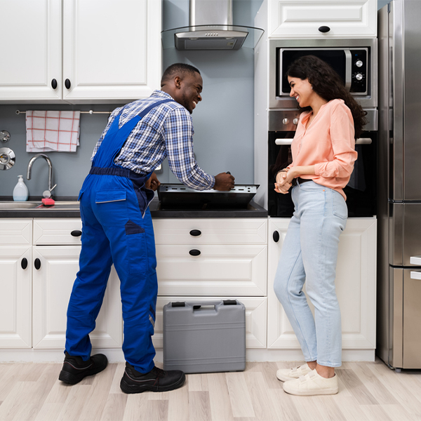 how long does it typically take to complete cooktop repair services in Seth Ward TX